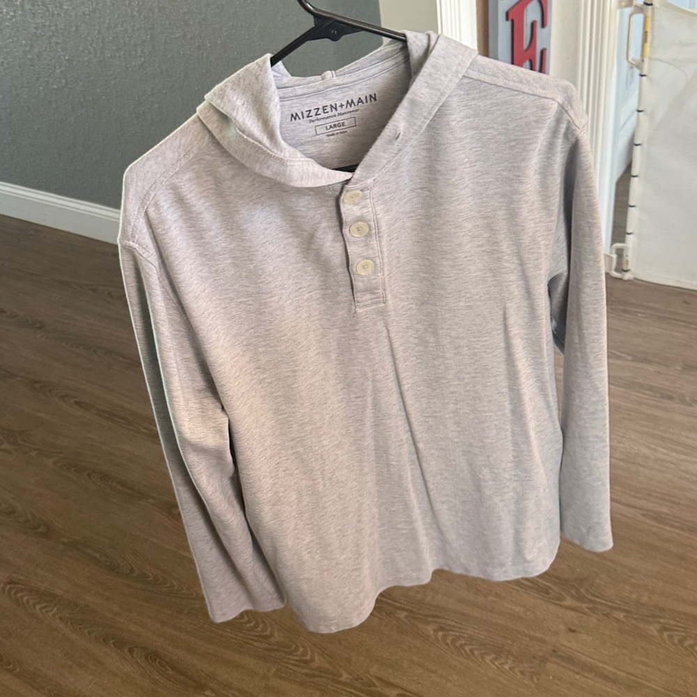 Velvet Gray Hoodie Sweatshirt